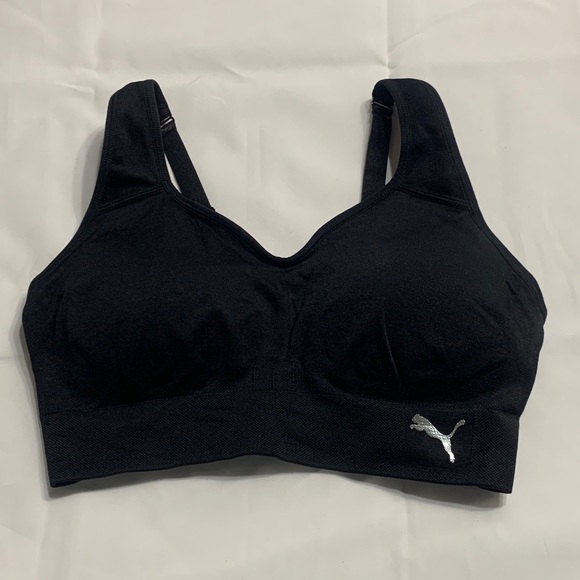 Puma Other - New! Puma Black Seamless Convertible Sports Bra